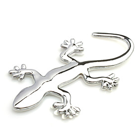 Car Chrome Emblem Badge Sticker - Golden Gecko