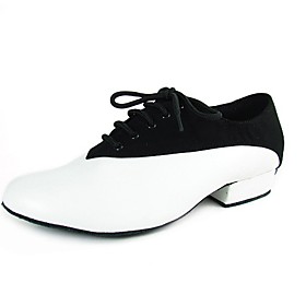Real Leather/ Velvet Upper Dance Shoes Ballroom Latin Shoes for Men