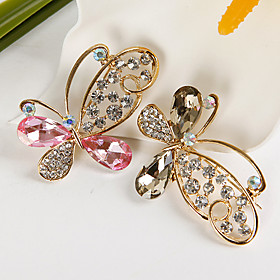 Elegant Butterfly Brooch (set of 4)