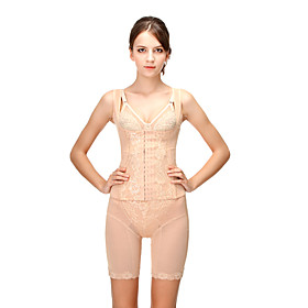 Cotton Non-Detachable Straps Front Busk Closure Corsets Daily Wear Shapewear