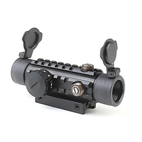 1 x 30 Reflex Laser Sight Rifle Scope (Red Green Laser Configurable)