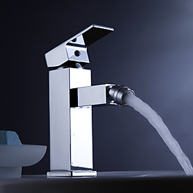 Contemporary Brass Bidet Faucet - Chrome Finish