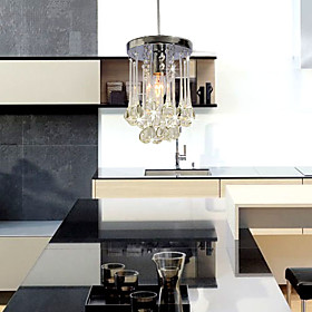 40W Modern Crystal Pendant Light