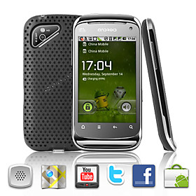 Fusion - Android 2.2 Dual SIM Smartphone with 3.5 Inch Touchscreen (Wi-Fi, TV, Dual Camera)