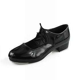 Leatherette Upper Dance Shoes Tap Shoes for Women