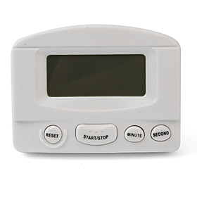 White Kitchen Cooking LCD Digital Timer