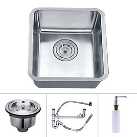 13 inch Undermount Stainless Steel Kitchen Sink (Single Bowl)