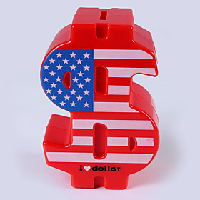 New Stealing money Currency symbol piggy bank money box