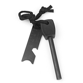 Wilderness Survival Fire Sparkle Flint Opener Sawtooth Map Rangefinder