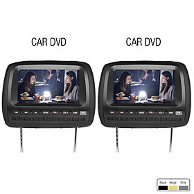 SpecificationScreenDisplay Mode16:9Screen Size9 inchTouch ScreenNoScreen Resolution640 x 234Display TypeLCD Anolog ScreenOSD LanguageEnglish, German, Spanish, Italian, PortugueseGeneralExternal MemoryUp to 8GBVideo Output SystemNTSC, PALMedia typeCD, VCD, CD-R/RW, DVD-R/RW, DVD R/RW, Mp3, WMA, JPEG, Mp4Remote controlYesCard PortSD Port, USB PortBuilt-in SpeakerYesFeaturesFM Transmitter, Games, SD/USB supportOthersTypeHeadrestColorBlack, Gray, BeigeDimensions / WxDxH (cm)31 x 21 x 15Net Weight (kg)6Warranty1 year 9 Inch Car Headrest DVD Player Support FM Transmitter Wireless Game Free Headphones (1 Pair)