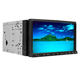 7 Inch Car DVD Player with GPS Bluetooth TV RDS Detachable Panel