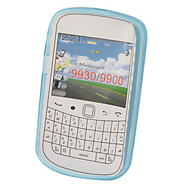 Protective TPU Translucent Case for Blackberry 9900 (Blue)