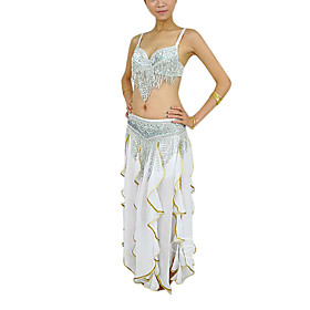 Dancewear Polyester With Beading Performance Skirt Outfit for Ladies More Colors