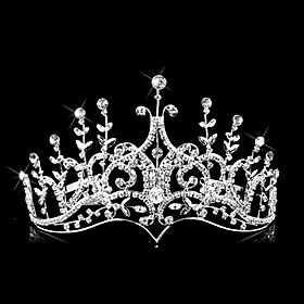 Gorgeous Alloy With Austria Rhinestones Wedding Bridal Tiara