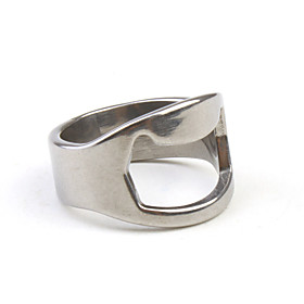 2.2cm Finger Ring Style Mini Alloy Bottle Opener