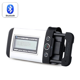 Bluetooth Handsfree Car Kit With LCD Display, Voice Dial, Phonebook Function, DSP Technology Bluetooth Handsfree Car Kit With LCD Display, Voice Dial, Phonebook Function, DSP Technology