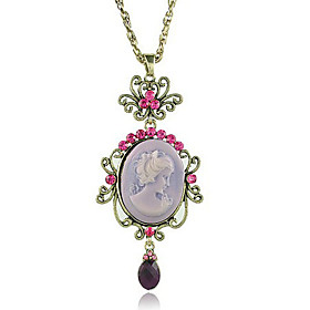 Lilac Vintage Style Sweater Chain