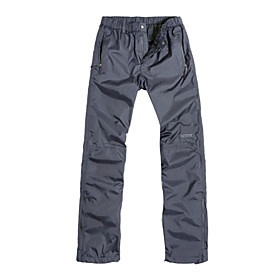 AGLEROC - Triple Layer Waterproof Breathable Warm Mens Ski Pant with Zipper Pocket