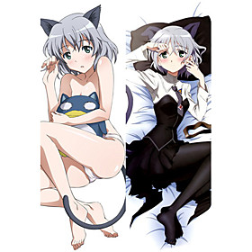 Strike Witches Sanya V. Litvyak Dakimakura Pillow Case