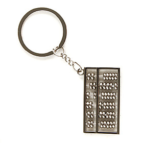 Stainless Steel Mini Abacus Counting Frame Keychain