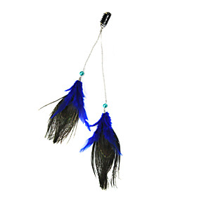 Clip-In Peacock Feather Hair Extensions