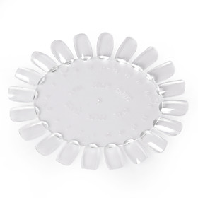 2x Nail Art Display Practice Wheel Tips 2x Nail Art Display Practice Wheel Tips