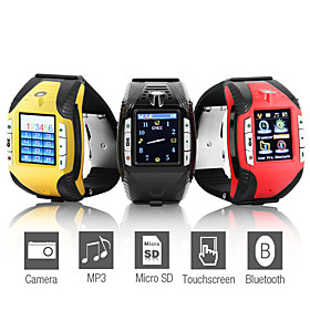 F3 Sports - 1.33 Inch Watch Cell Phone (Tri-Band Bluetooth MP3 Mp4 Player)