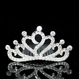Gorgeous CZ Cubic Zirconia Wedding Flower Girl Tiara