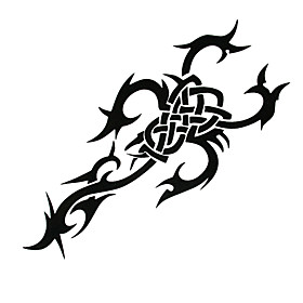 5 Pcs  Waterproof Temporary Tattoo(12m 6cm)