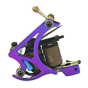 Hand-assembled Cast Iron Tattoo Machine Liner and Shader with Beautiful Finish