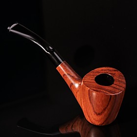 Classic Handmade Rosewood Tobacco Pipe