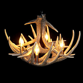 LightInTheBox - Artistic Antler Featured Chandelier with 4 Lights