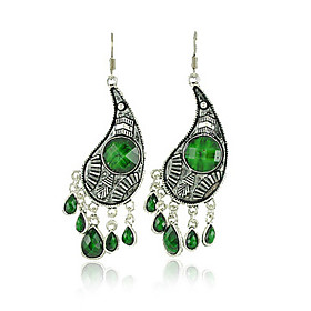 Antique Silver-plated Vagarious Earring