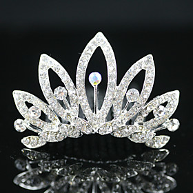 Gorgeous CZ Cubic Zirconia Wedding Flower Girl Tiara
