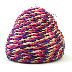 Hemp Rope Ball for Cat (Colorful)