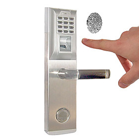 Biometric Fingerprint and Password Door Lock with Deadbolt