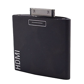 1080P HDMI Adapter for iPhone and iPad (Black)
