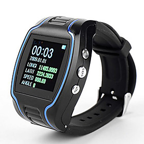 Quadband Wrist Watch Cell phone with SOS Button and GPS Tracker (1.5 Inch LCD Screen)