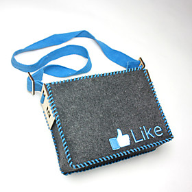 DIY Like Patterned Felt Shoulder Bag