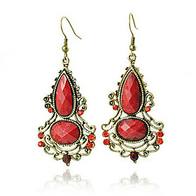 Antique Silver-plated Gourd-shaped Earring Antique Silver-plated Gourd-shaped Earring