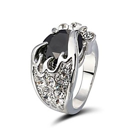 Shining Rhinestones Ring With Alloy Plated More Colors Available Shining Rhinestones Ring With Alloy Plated More Colors Available