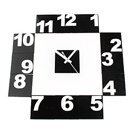 DIY Number Free Combination Analog Wall Clock