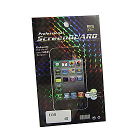 Glare-free Matte Screen Protector with Cleaning Cloth for iPhone 4