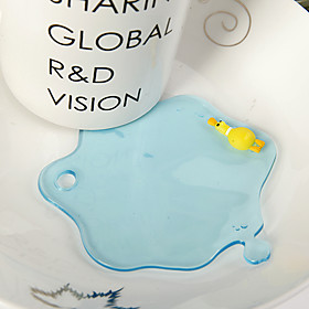 Ducky In Puddle Coaster Favors (Set of 6)