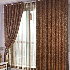 Simplicity Jacquard Traditional Window Curtain (Pair) Simplicity Jacquard Traditional Window Curtain (Pair)