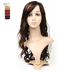 Capless Long Golden Deep Curly Hair Wig 15 Colors To Choose