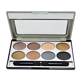 MBL 8 color eye shadow Palette with Free Brush(2#)