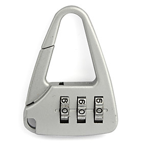 3-Digit Triangle Shaped Padlock (Assorted Colors)
