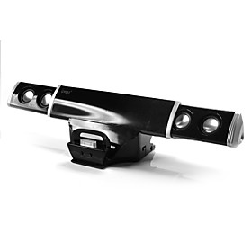 Audio Home Theater Speaker/Sound Bar for iPad/iPad 2/iPhone 4/4S - Black