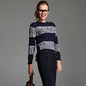 TS Lace Embroidered Knit Sweater Shirt